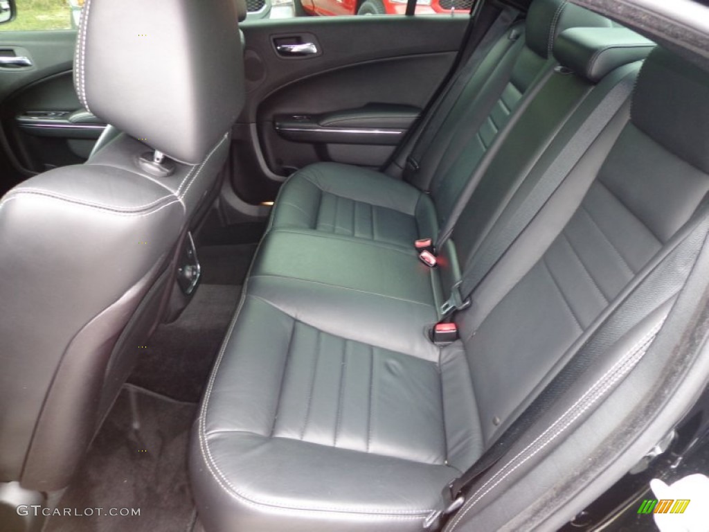 2012 Dodge Charger SXT Plus Rear Seat Photo #79310975