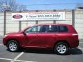 2008 Salsa Red Pearl Toyota Highlander 4WD  photo #1