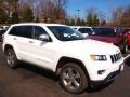 2014 Bright White Jeep Grand Cherokee Limited 4x4  photo #2