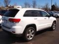 2014 Bright White Jeep Grand Cherokee Limited 4x4  photo #3