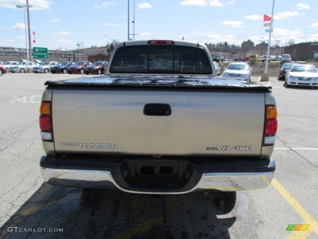 2002 Tundra SR5 TRD Access Cab 4x4 - Desert Sand / Oak photo #8