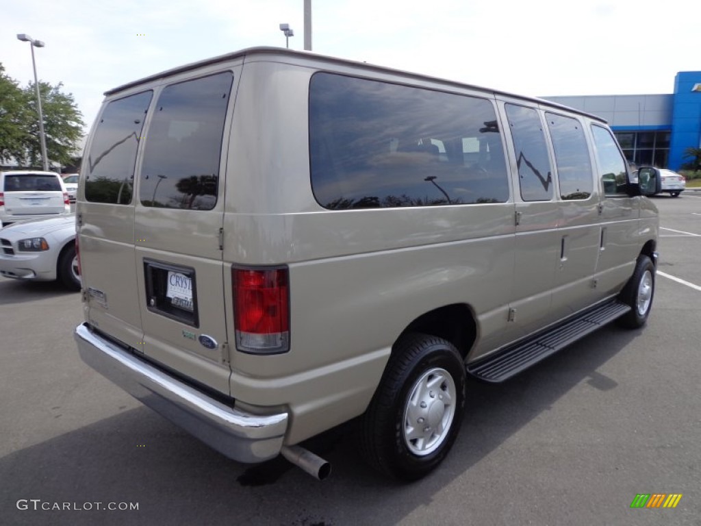 2012 E Series Van E350 XLT Passenger - Pueblo Gold Metallic / Medium Pebble photo #8
