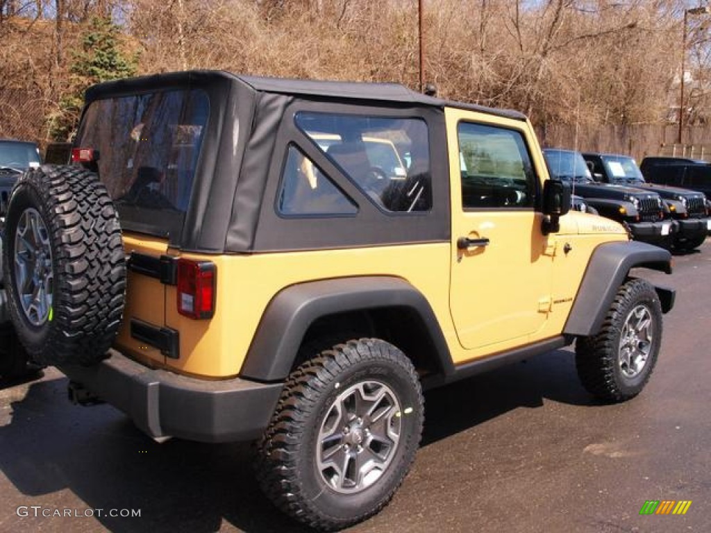 Dune Beige 2013 Jeep Wrangler Rubicon 4x4 Exterior Photo #79312142