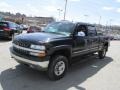 2002 Onyx Black Chevrolet Silverado 1500 LT Crew Cab 4x4  photo #5