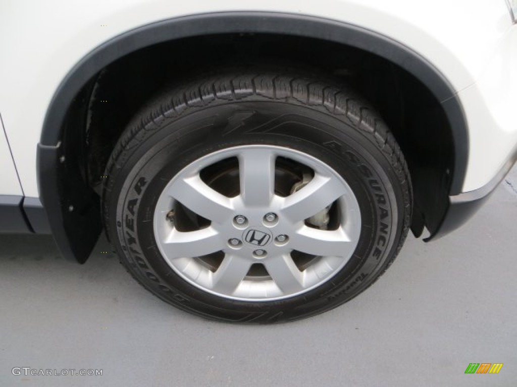 2007 CR-V EX - Taffeta White / Gray photo #13