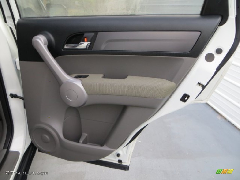 2007 CR-V EX - Taffeta White / Gray photo #23