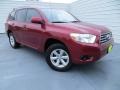 2009 Salsa Red Pearl Toyota Highlander   photo #2