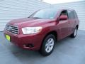 2009 Salsa Red Pearl Toyota Highlander   photo #7