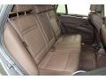 2009 BMW X5 Saddle Brown Nevada Leather Interior Rear Seat Photo