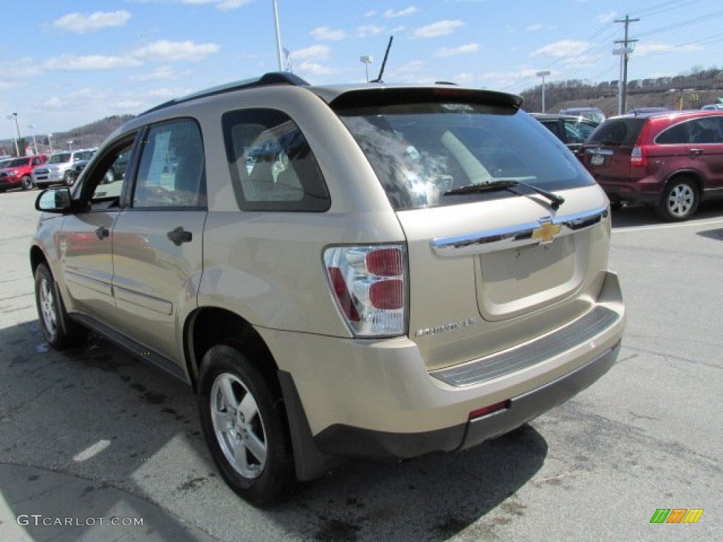 2008 Equinox LS - Sandstone Metallic / Light Cashmere photo #6