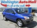 Smart Blue Metallic 2008 Kia Sportage LX V6