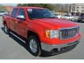 2010 Fire Red GMC Sierra 1500 SLE Crew Cab  photo #1