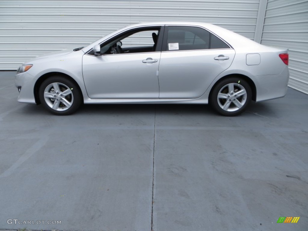 2013 Camry SE - Classic Silver Metallic / Black/Ash photo #8