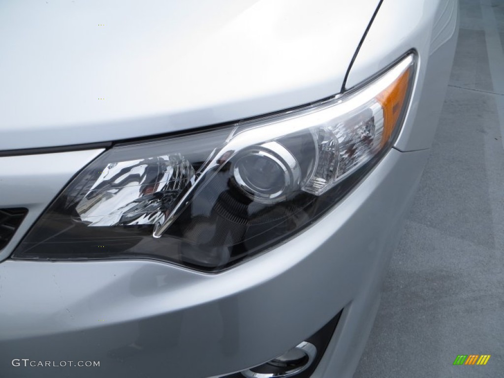 2013 Camry SE - Classic Silver Metallic / Black/Ash photo #11