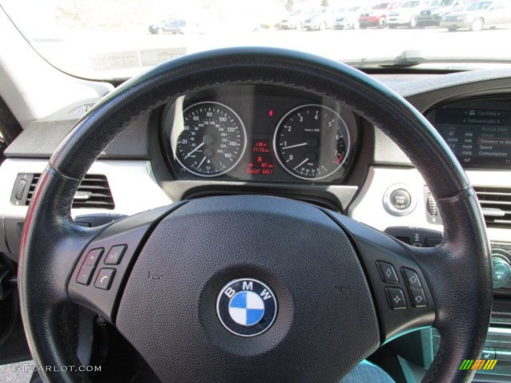 2006 3 Series 330xi Sedan - Black Sapphire Metallic / Terra/Black Dakota Leather photo #18