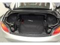 2010 BMW Z4 Coral Red Interior Trunk Photo