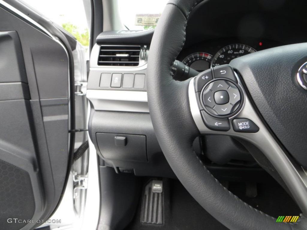 2013 Camry SE - Classic Silver Metallic / Black/Ash photo #30