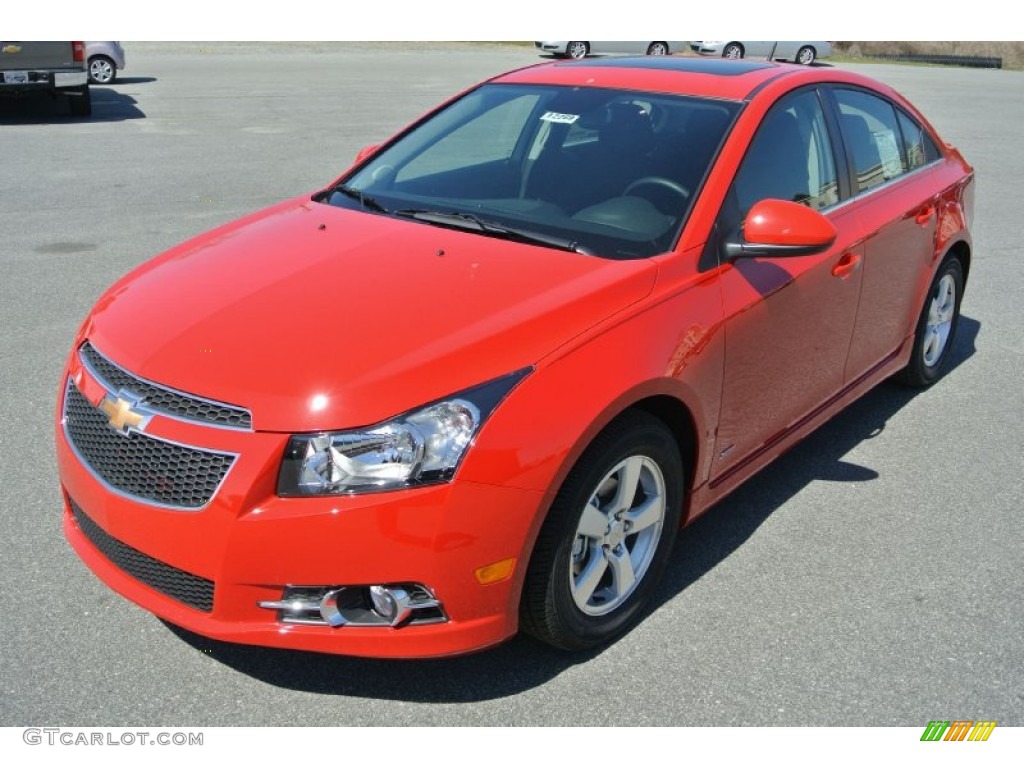 2013 Cruze LT/RS - Victory Red / Jet Black photo #2