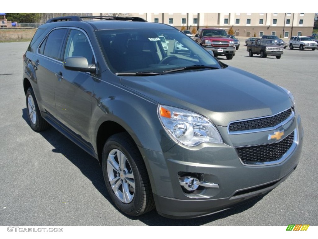 Steel Green Metallic 2013 Chevrolet Equinox LT Exterior Photo #79317773