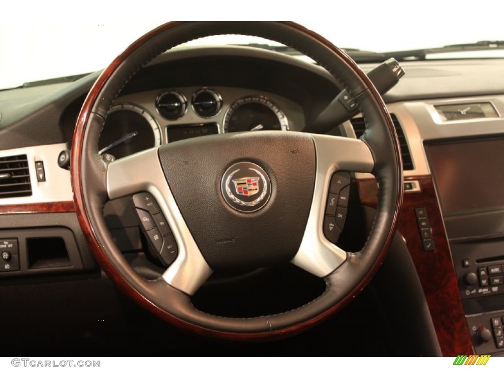 2013 Escalade Luxury AWD - Silver Coast Metallic / Ebony photo #9