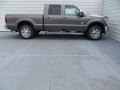 2013 Sterling Gray Metallic Ford F250 Super Duty Lariat Crew Cab 4x4  photo #3