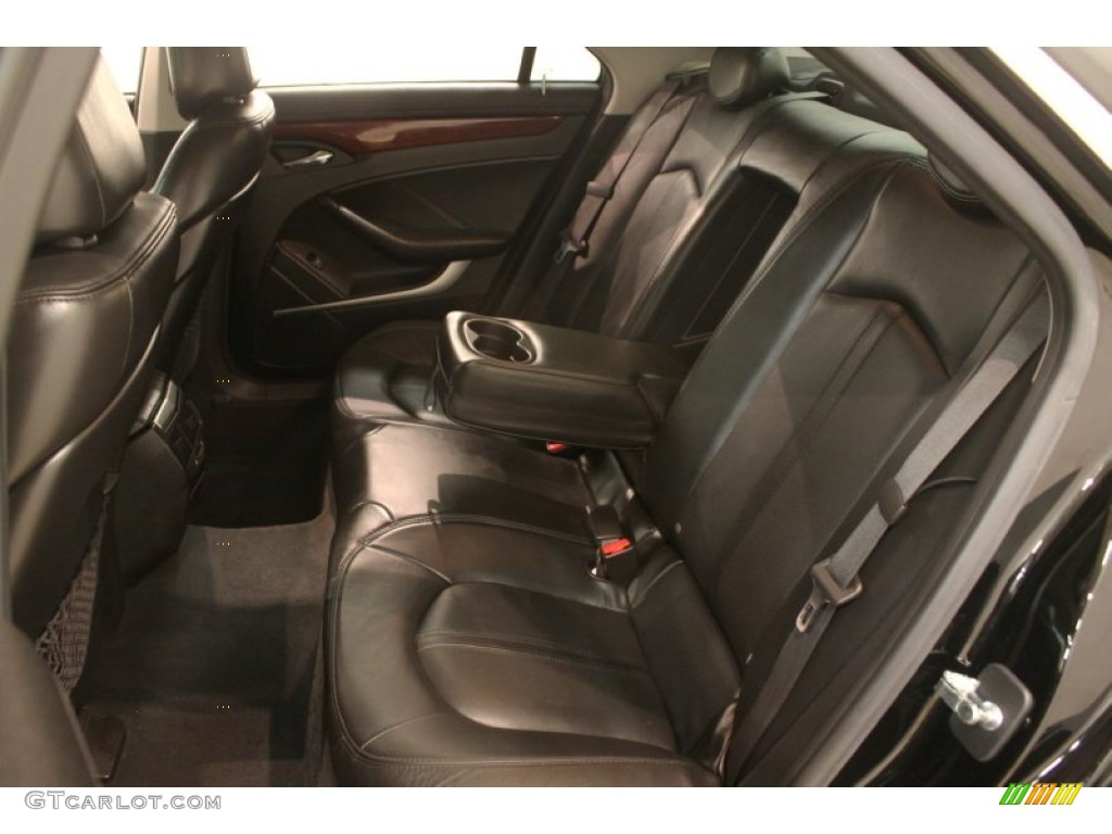 Ebony Interior 2008 Cadillac CTS Sedan Photo #79318757