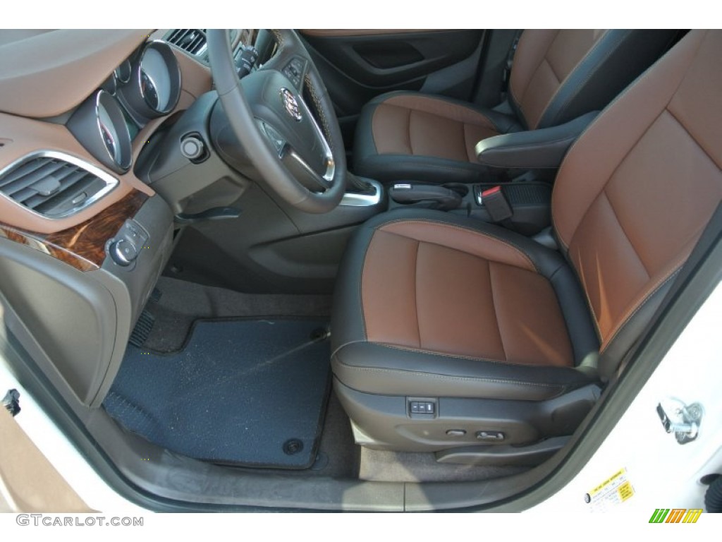 Saddle Interior 2013 Buick Encore Premium Photo #79319594
