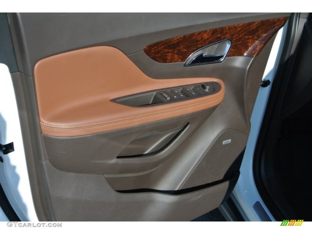 2013 Buick Encore Premium Saddle Door Panel Photo #79319597