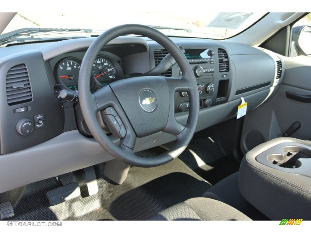 2013 Silverado 1500 LS Regular Cab - Black / Dark Titanium photo #23