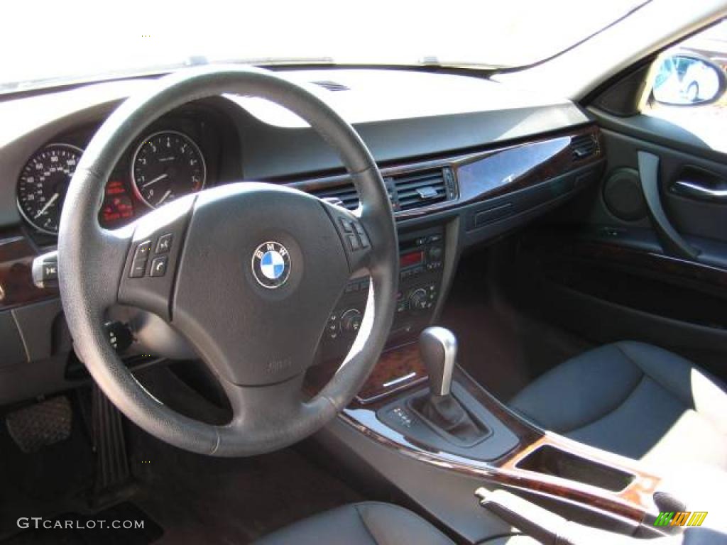 2006 3 Series 325i Sedan - Titanium Silver Metallic / Black photo #13
