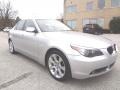 Titanium Silver Metallic - 5 Series 530xi Sedan Photo No. 4