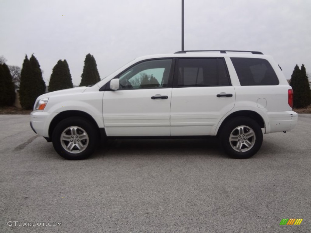 Taffeta White 2003 Honda Pilot EX-L 4WD Exterior Photo #79322110