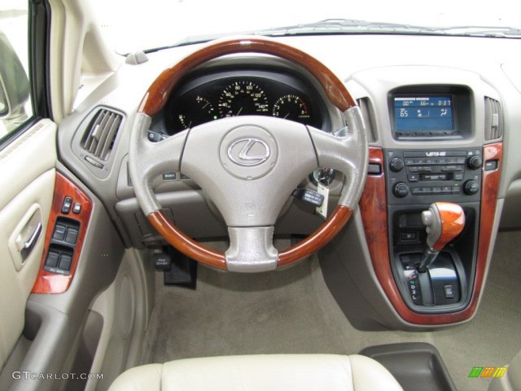 2003 RX 300 - Burnished Gold Metallic / Ivory photo #13