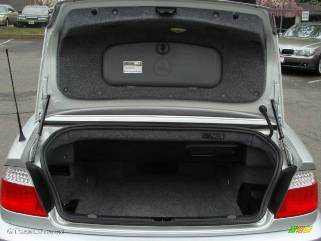 2006 3 Series 330i Convertible - Titanium Silver Metallic / Black photo #25