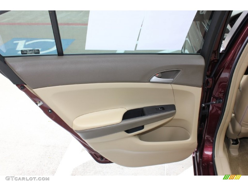 2009 Honda Accord LX-P Sedan Ivory Door Panel Photo #79323586