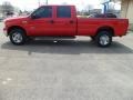 2006 Red Clearcoat Ford F350 Super Duty XLT Crew Cab 4x4  photo #1