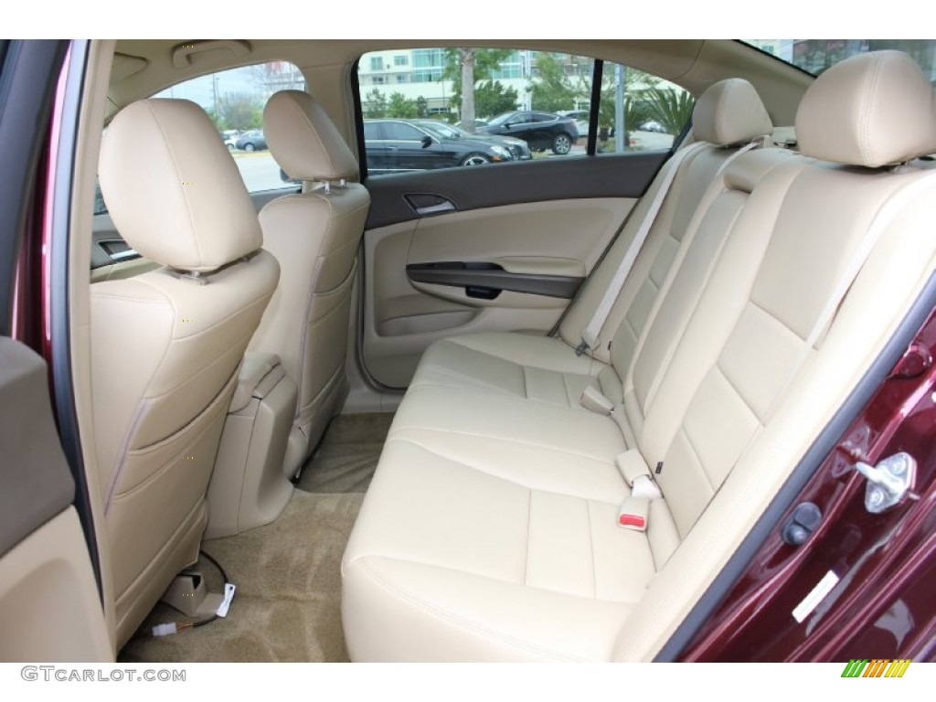 Ivory Interior 2009 Honda Accord LX-P Sedan Photo #79323605