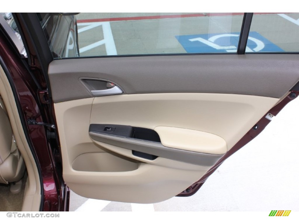 2009 Honda Accord LX-P Sedan Ivory Door Panel Photo #79323646