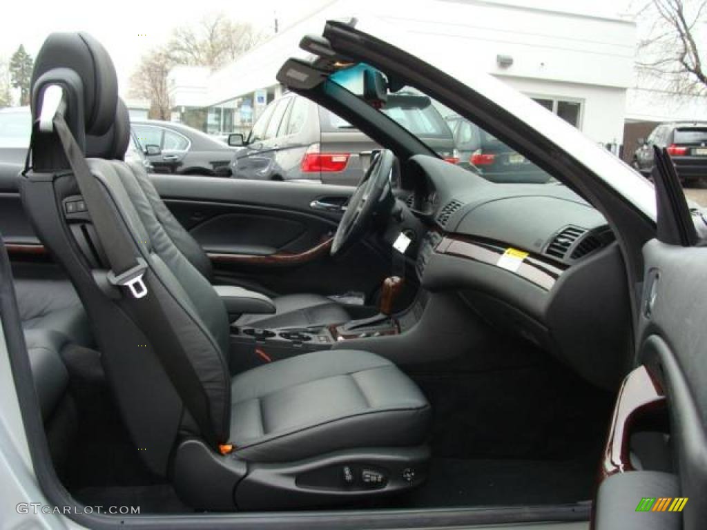 2006 3 Series 330i Convertible - Titanium Silver Metallic / Black photo #27