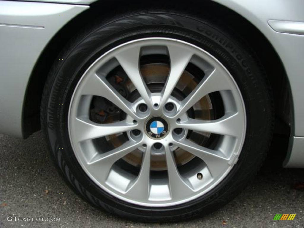 2006 3 Series 330i Convertible - Titanium Silver Metallic / Black photo #29