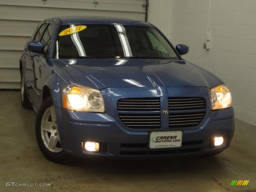 2007 Magnum SXT - Steel Blue Metallic / Dark Slate Gray/Light Graystone photo #2