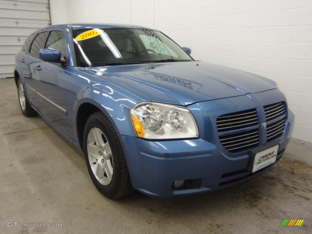 2007 Magnum SXT - Steel Blue Metallic / Dark Slate Gray/Light Graystone photo #4