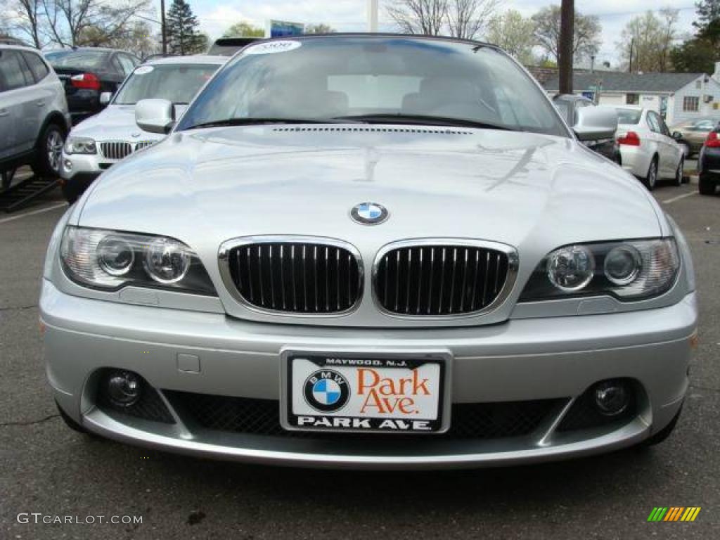 2006 3 Series 330i Convertible - Titanium Silver Metallic / Grey photo #5