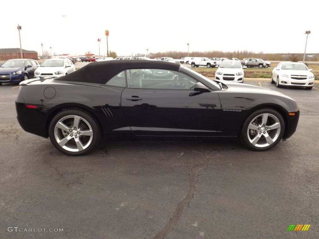 Black 2011 Chevrolet Camaro LT/RS Convertible Exterior Photo #79324318