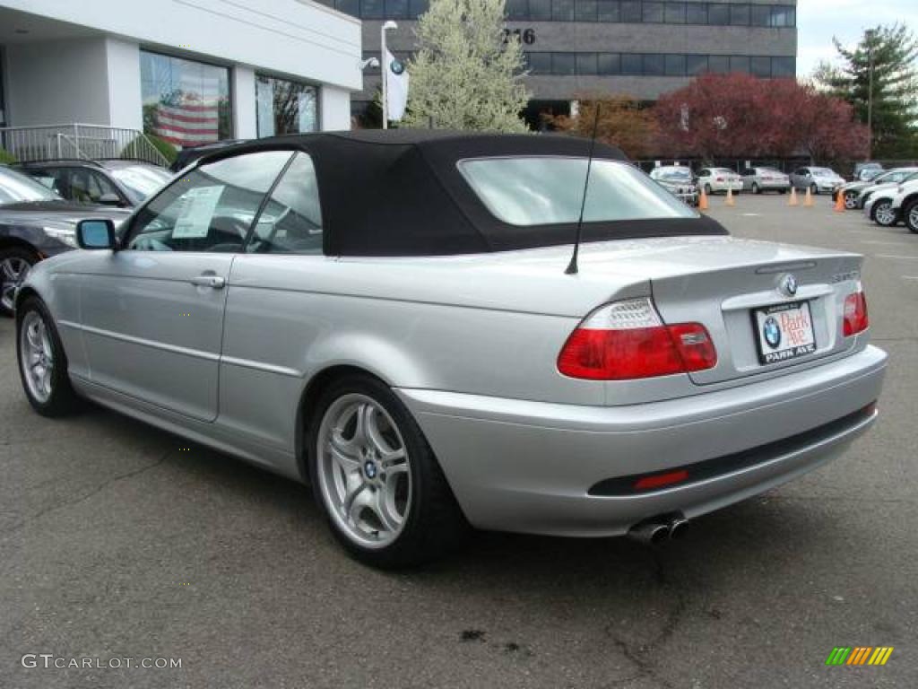 2006 3 Series 330i Convertible - Titanium Silver Metallic / Grey photo #11