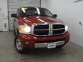 2007 Inferno Red Crystal Pearl Dodge Ram 2500 ST Quad Cab 4x4  photo #2