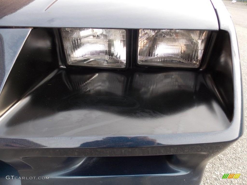 1982 Camaro Z28 Coupe - Dark Blue / Silver/Gray photo #12