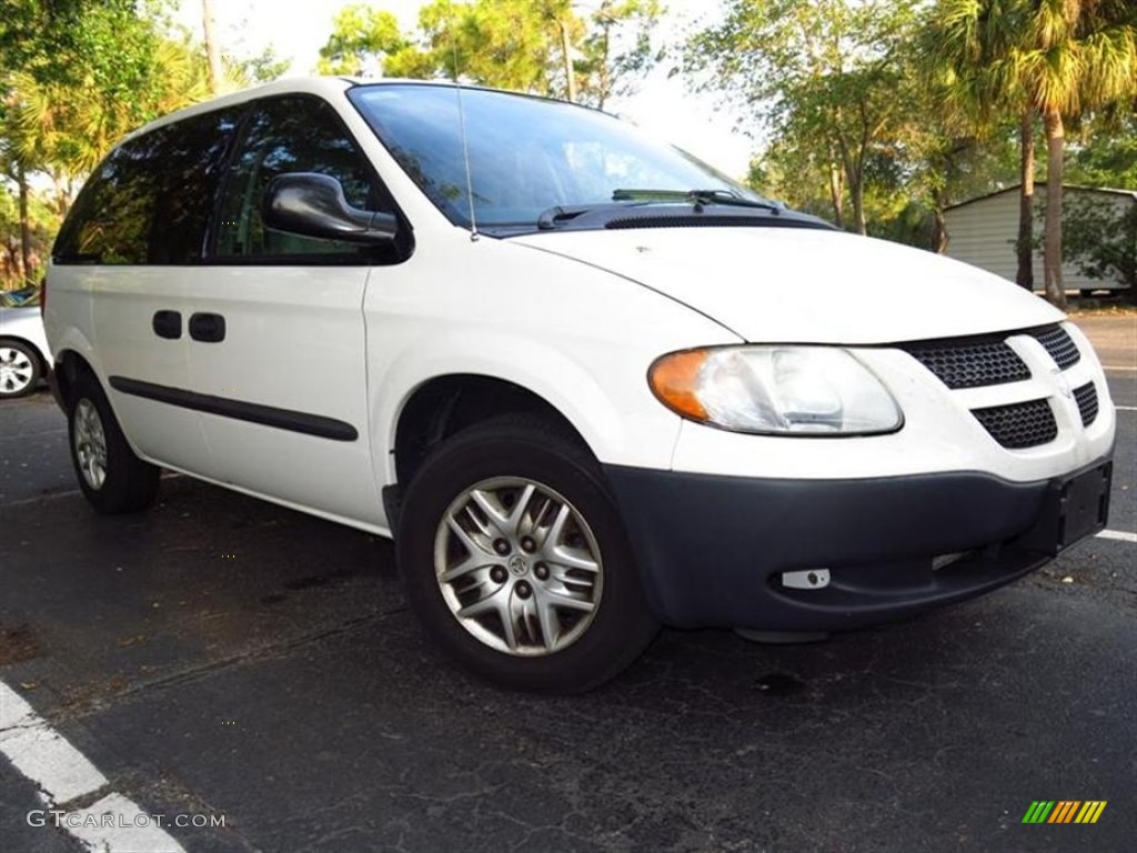 2004 Caravan SE - Stone White / Medium Slate Gray photo #4