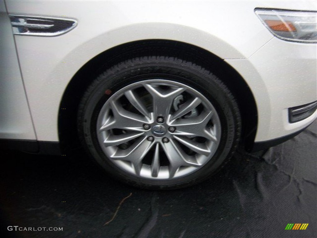 2013 Taurus Limited - White Platinum Tri-Coat / Charcoal Black photo #4