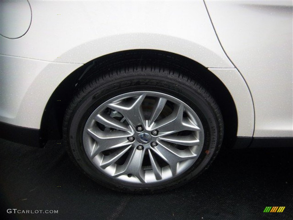 2013 Taurus Limited - White Platinum Tri-Coat / Charcoal Black photo #5